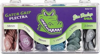 Медиатор Dunlop 4170 Gator Grip 6 толщин